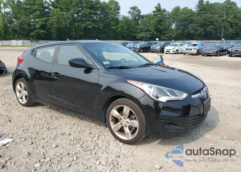 2015 Hyundai Veloster из США, поврежденный, VIN KMHTC6ADXFU236659
